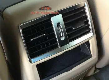 

Matt Chrome Armrest box Rear AC AIR Vent Trim cover for Benz W166 ML GL-Class X166