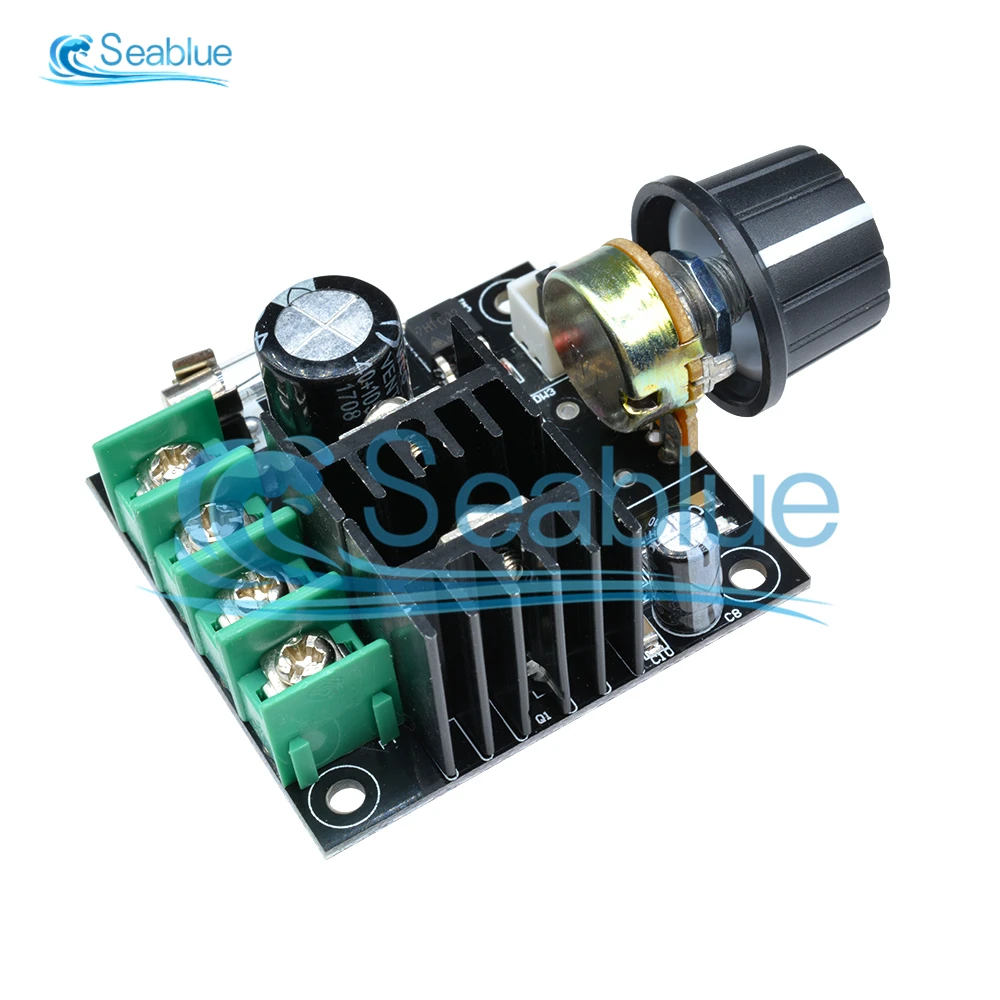 DC 12V-40V 400W 10A ШИМ контроллер скорости двигателя постоянного тока регулятор