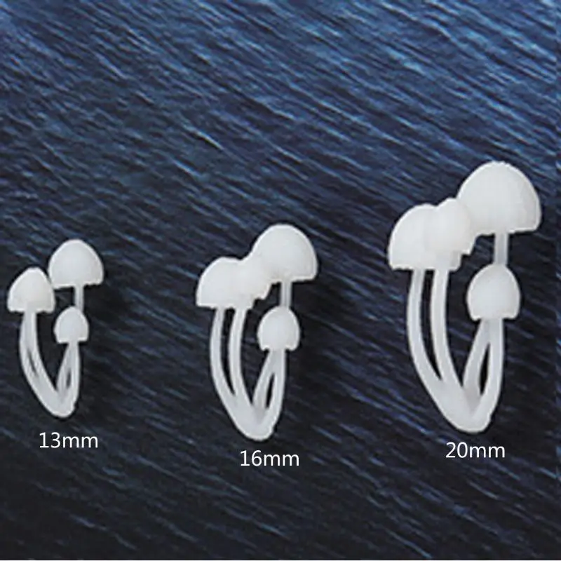 3 шт. микро пейзаж мини грибные филиинги смолы УФ эпоксидной формы для наполнения ювелирных изделий