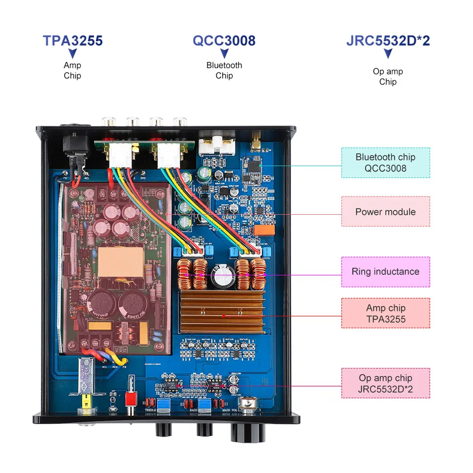 AIYIMA A07 TPA3255 Tear Down Audio Science Review (ASR) Forum