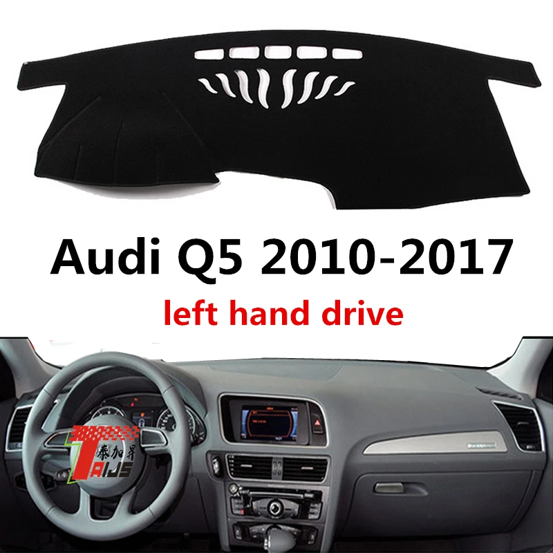 Taijs левый руль приборной панели автомобиля крышка для Audi Q5 2010- полистер волокно анти УФ приборной панели автомобиля ковер для Audi Q5 10-17