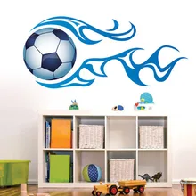 Стиль, указанная передвижная стена из ПВХ наклейка s декор для комнаты мальчика Наклейка на стену «футбольный мяч» XY6028