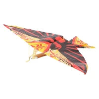 D7YD 10Pcs Elastic Rubber Band Powered Flying Birds Funny Kids Toy Gift Outdoor 1