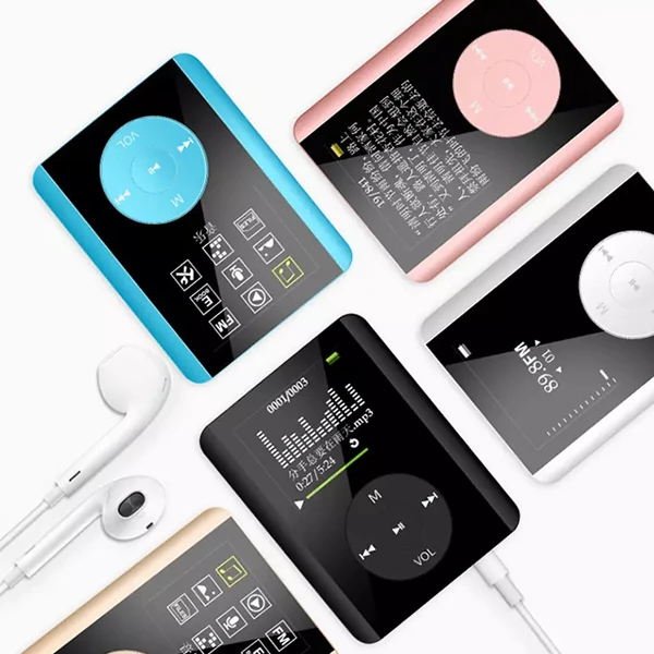 Leitor de Slot Fones de Ouvido Enviado da Itália Rádio 64gb Ebook 2gb Micro Usb Preto Branco qe 99 S0435 sd Mp4 js - 12 - Image 3