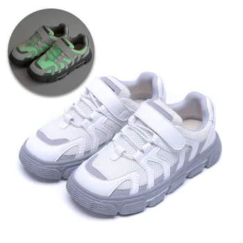 

Children Mesh Shoes Baby School Shoes 2020 Hook Loop Boys Sneakers Kids Sneakers Breathable Girls Reflective Sneakers Zapatillas