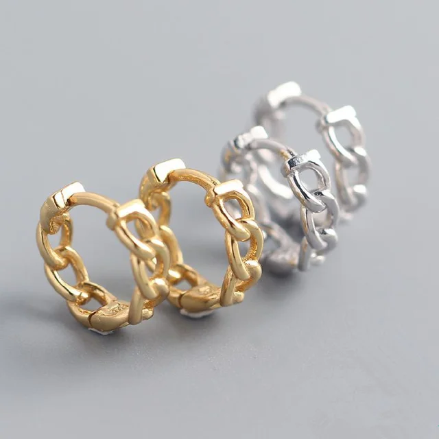 chain  earrings 2