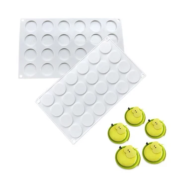 

Mousse Mold Silicone Cake Tray DIY Mousse Cake Decoration Tools For Cakes Bakeware inside