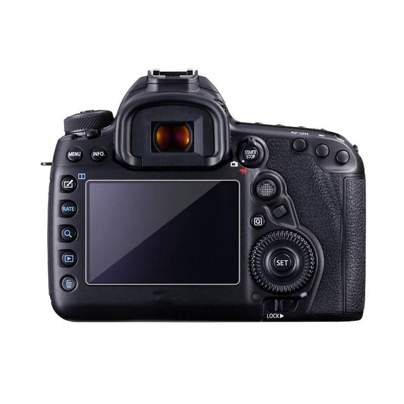 2 шт камера ЖК-панель Защитная пленка для экрана, защита для Canon EOS 5D4 77D 7600D EOS R 100D