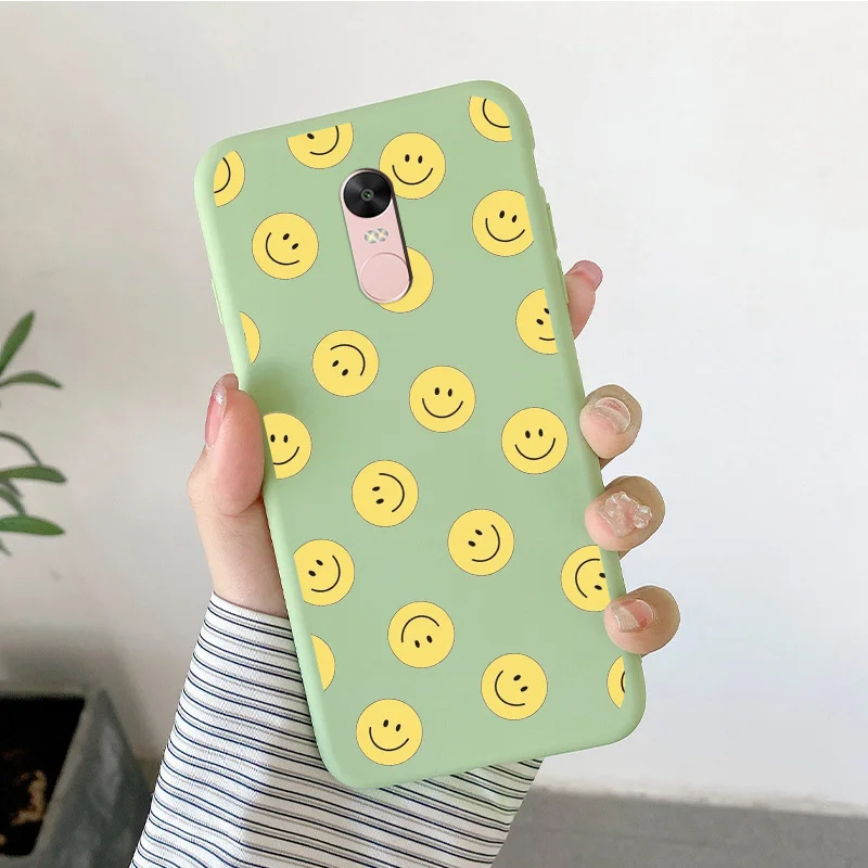 Matte Silicone Soft TPU Shell For Xiaomi Redmi Note 4 4x Note 5Pro Note 5A Cartoon Butterfly Shell For Redmi Note5a Phone Cover cell phone lanyard pouch Cases & Covers