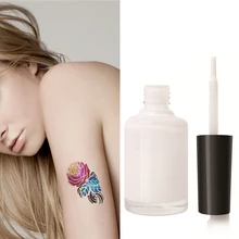 1/2/3 шт 15 мл чистая одноразовая блестящий порошок средства ухода за кожей клей флеш-накопитель прочный клей роспись по телу Водонепроницаемый TSLM2