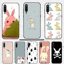 Imprimé lapin Doux noir étui de téléphone pour xiaomi MIX2 2s max 2 3 f1 a1 5x9 9se 5(China)