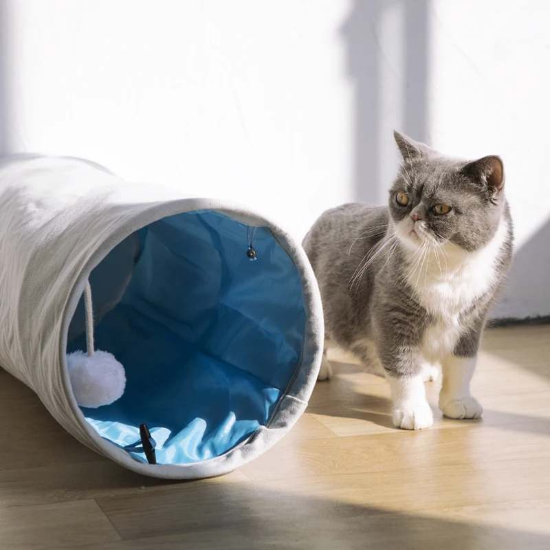 

Cat Tunnel Cat Hole Drilling Toy Cat Products Small Pet House Hand Wash Breathable Solid Dog Bed Dog House Bed Pet Beds