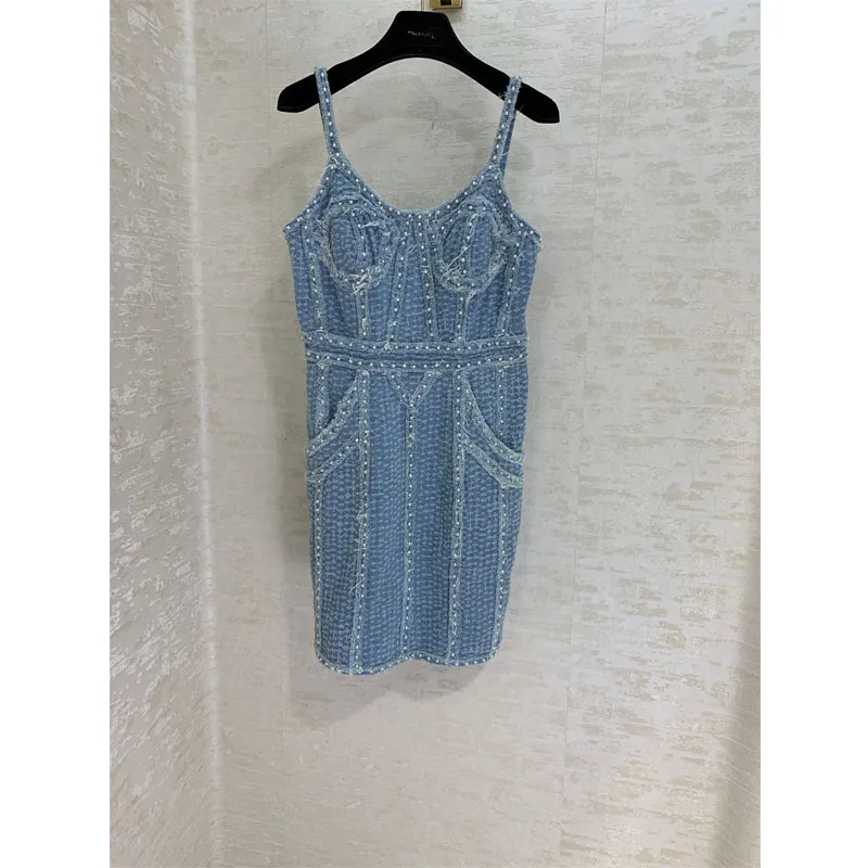

Club sexy denim dress pendant dress dress costume girl