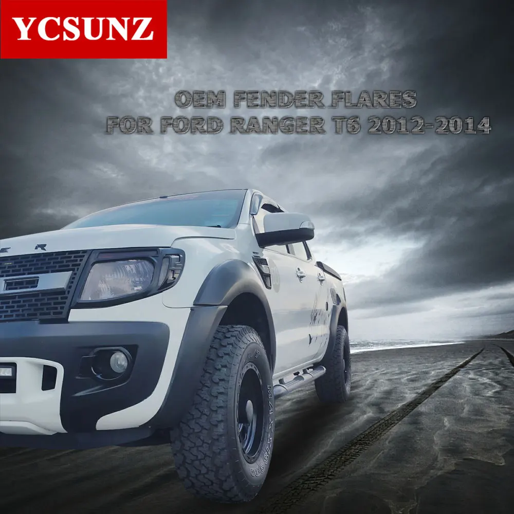 6 дюймовые колесные своды крыла для Ford Ranger Wildtrak T6 2012 2013 2014 двойная