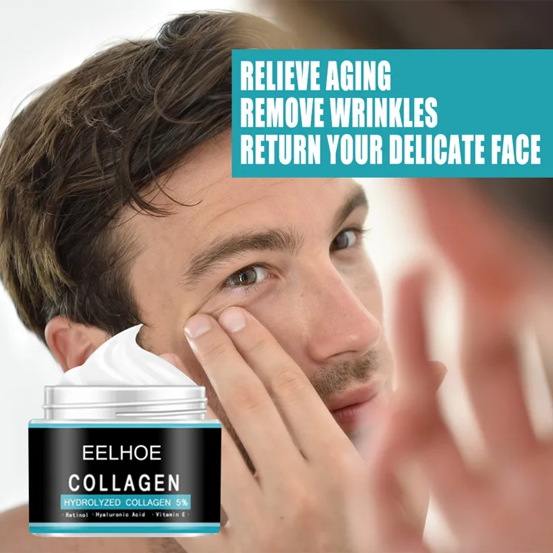 

Men Anti Aging Face Cream Deep Moisturizing Oil Controlling Wrinkle Skin Day Firming Anti Care Cream Brightening Lifting
