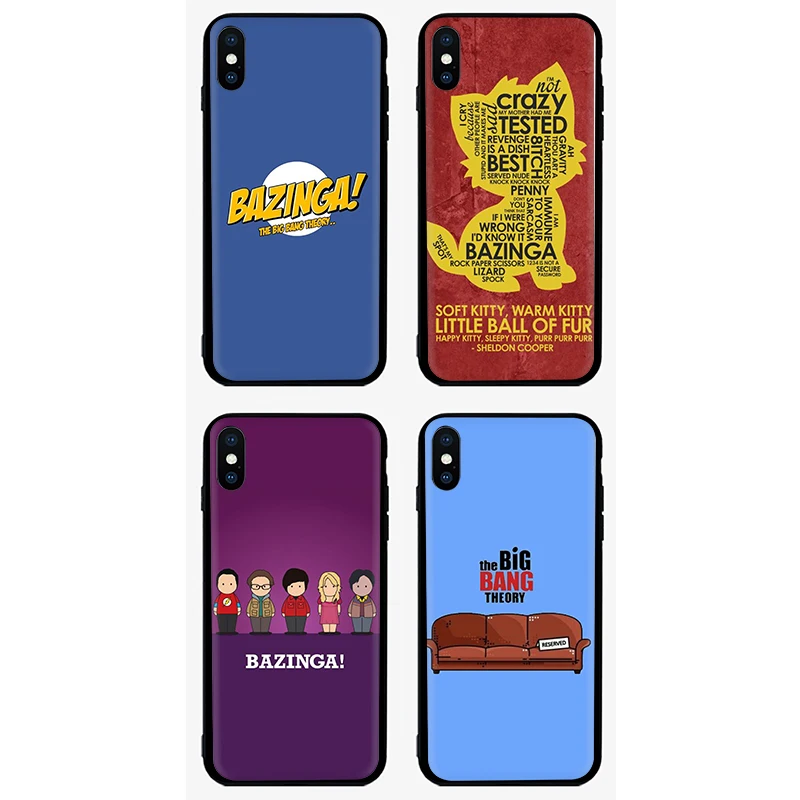 Силиконовый чехол для телефона EWAU Bazinga The Big Bang Theory tv show для iPhone 5 5S SE 6 6s 7 8 Plus X XR XS 11 Pro Max