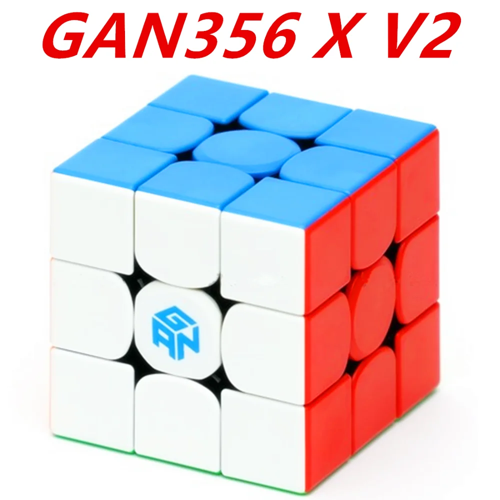 ガン 356 V2 ラベルなしスピードキューブ Gan356 V2 黒魔術キューブガン 356x V2cube Magic Cubes Aliexpress
