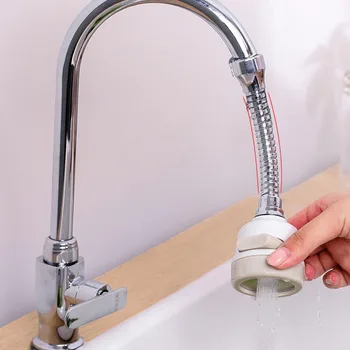 

360° Kitchen Tap Head Water Saving Faucet Extender Sprayer Sink Spray Aerator
