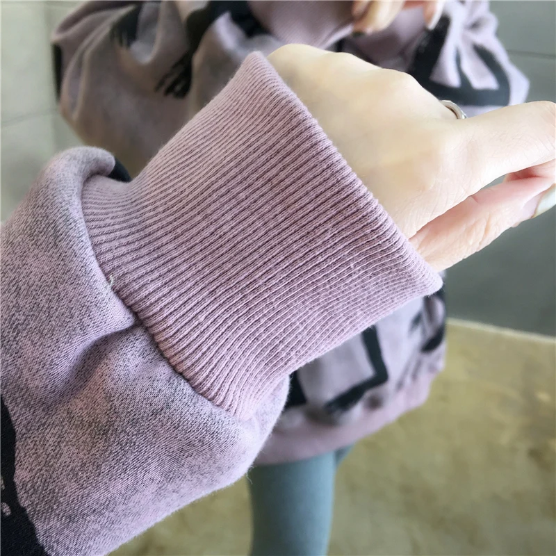 Уличная одежда размера плюс, sudaderas mujer,, женская одежда больших размеров, толстовка kawaii sweat femme, свободная бархатная флисовая женская одежда K0432