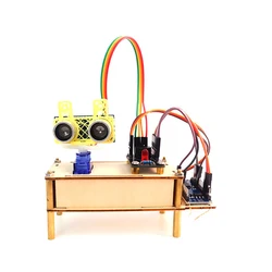 Kit scientifique STEM Robot de détection Radar Ardunio, petite robotique éducative, Kit électronique bricolage 