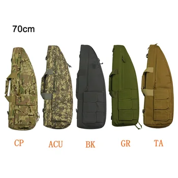 

70cm Rifle Gun Bag Case Military Backpack Airsoft Shooting Shoulder Bag Soft Padded Protection Gun Rifle Bag Heavy Duty Backpack