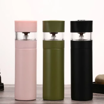 

Originality Tea Water Separation Vacuum Cup Winter Thermos Bottle Keep Hot Water Cup Summer Keep Cold Water Cup Thermos Bottle