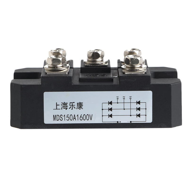 MDS 150A 1600V Three-phase Diode Rectifier Bridge Module Board MDS150A T8WE diode bridge rectifier