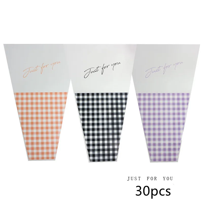 

30 шт. розы цветок сумки цветочный букет цветочный упаковочные материалы для цветов толстые розовые сумки подарок питания