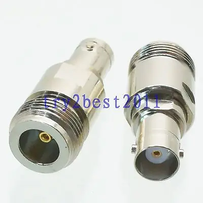 DHL/EMS 50 шт. разъем адаптера N jack pin для BNC jack pin RF коаксиальный Прямой-C1