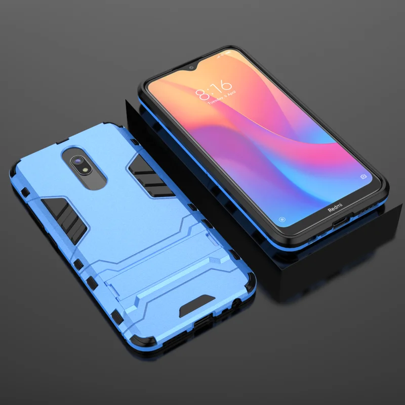 Чехол для Xiaomi Redmi 8 8A TPU+ Жесткий PC противоударный Гибридный Броня полная защита для Xiaomi Redmi 8 A чехол для телефона s
