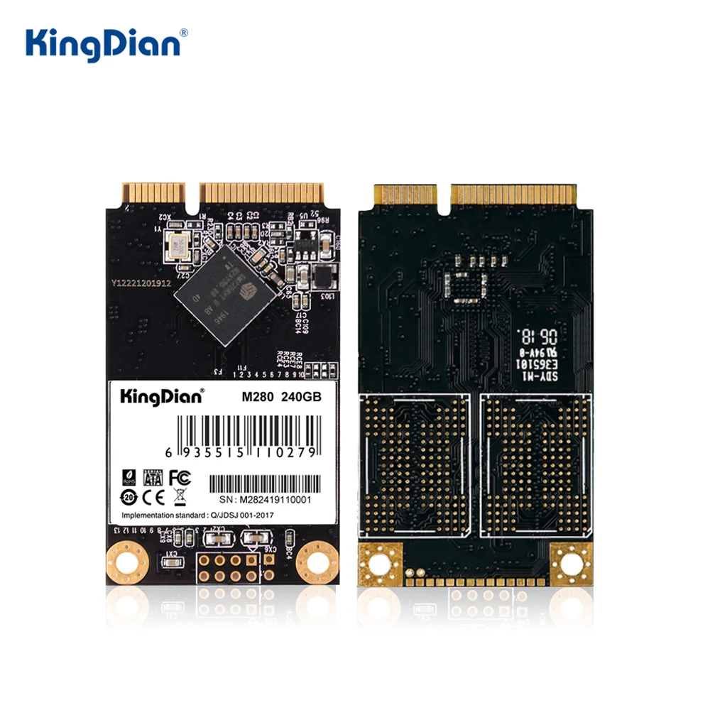 KingDian 32 Гб 64 ГБ 120 240 480 1 ТБ msata SATA SSD жесткий диск Внутренний твердотельный