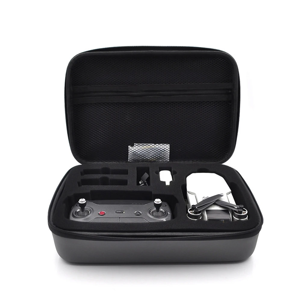 Best LYX High Quality Waterproof Drop Resistance Nylon PU Storage Bag Carrying Case For DJI Mavic Mini Drone Accessories Grey 