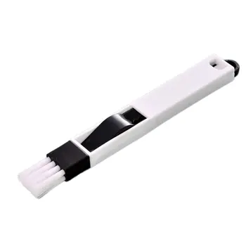 

Black multi-purpose kitchen and bathroom door and window groove cleaning brush gap brush keyboard brush dust removal brush