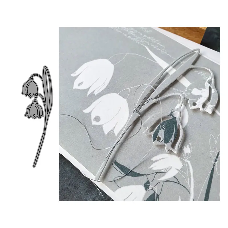 

Metal Cutting Dies for Scrapbooking Withered Flower Shape Die Cut Craft Stencil Handmade Card Make Model Knife Mold Decoration