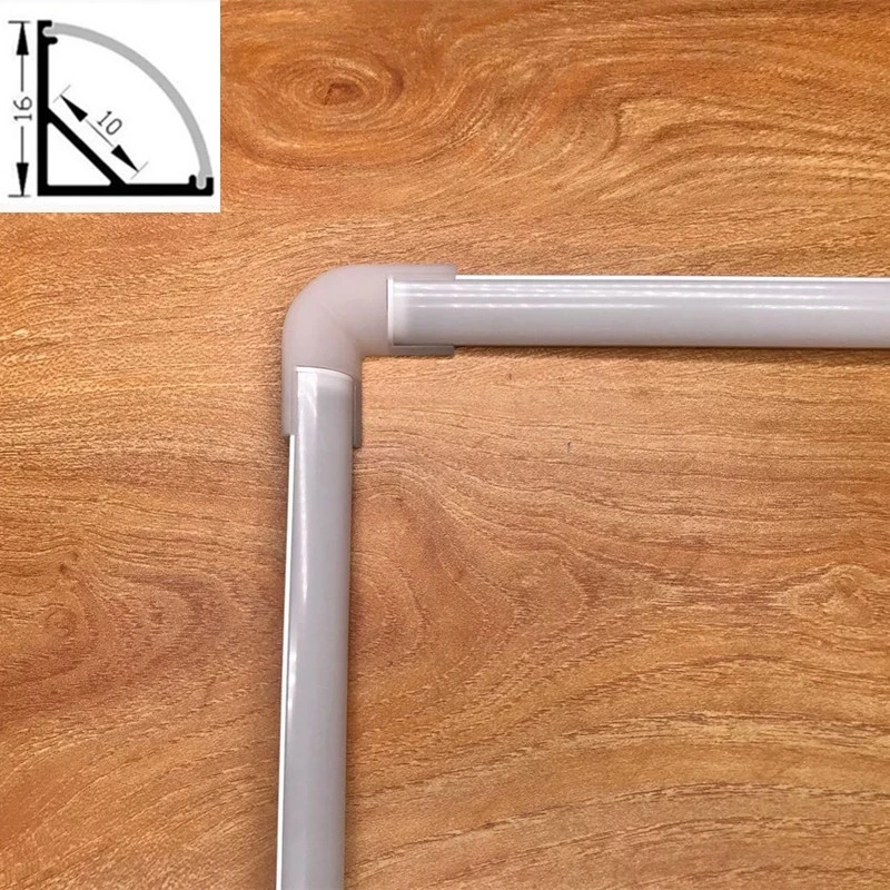 90/180 degree angle connector LED angle aluminum profile link V profile connector U connector led light