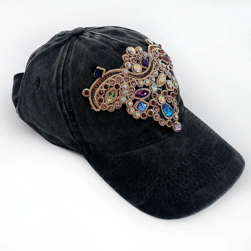 

Повседневные женские джинсовые бейсболки унисекс, мужские летние спортивные головные уборы для улицы в стиле хип-хоп, хлопковые регулируемые кепки для девочек