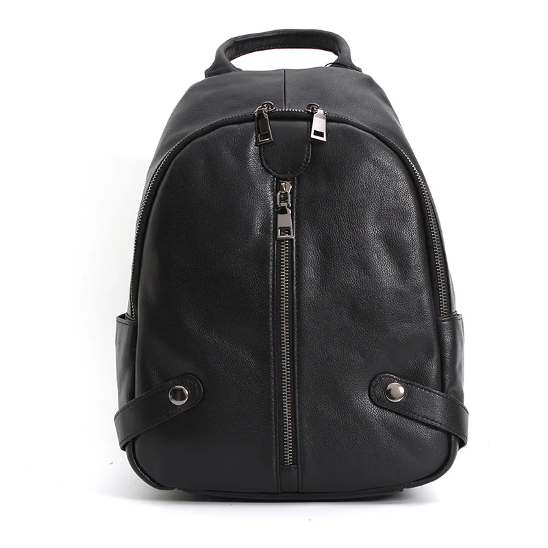 New Leather Ladies Bag Leather Backpack Ladies Travel Backpack