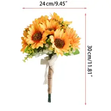 Европейский пасторальный свадебный букет, романтические искусственные цветы, искусственные ягоды, листья, День Святого Валентина, вечерние украшения для церкви