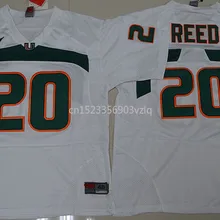 Новое поступление высокое качество NCAA Ed Reed#20 футболки для колледжа Ограниченная серия майки S-XXXL