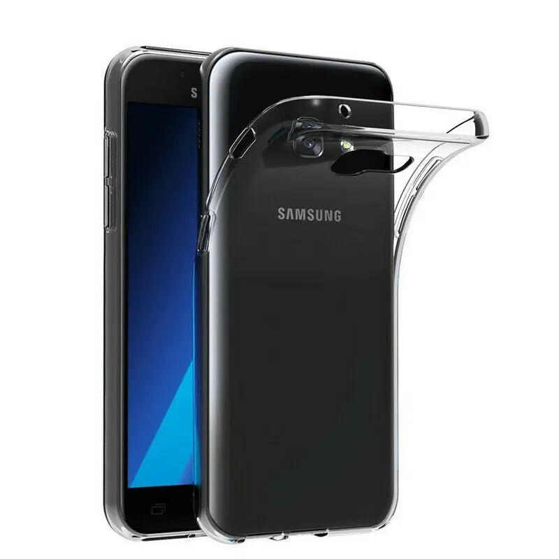 Мягкий чехол из ТПУ для Samsung Galaxy J7 Prime / ON7 (2016) Прозрачная силиконовая защитная