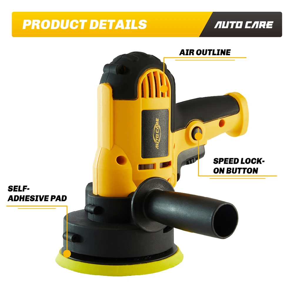 Baratos 220V 3500rpm máquina del pulidor de coche eléctrico 600W Auto pulidora Velocidad Ajustable lijado herramientas de depilación accesorios para el coche