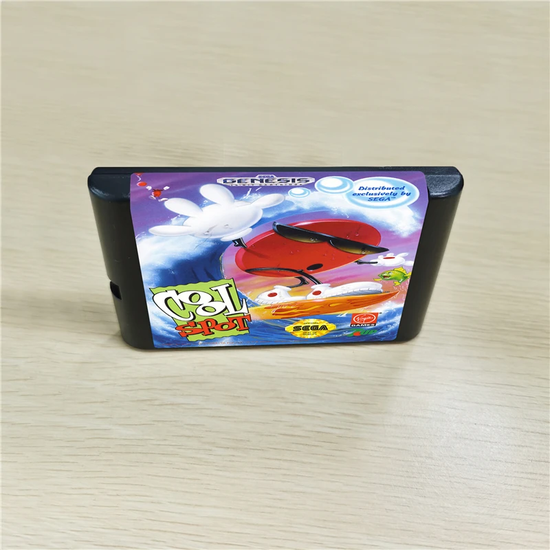 Cool Spot - 16 bit MD Games Cartridge For MegaDrive Genesis console | Электроника