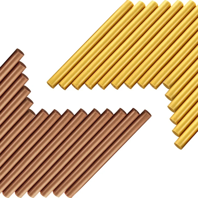 30 шт. клей для запечатывания восковых палочек ретро винтажной печати воска и букв