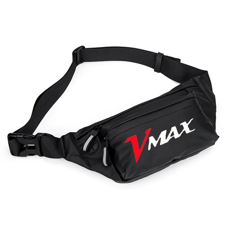 Per Yamaha V-Max Vmax 1200 Logo Uomo Marsupio Cintura Hip Bum Borsa Posteriore Inclinata Borsa Sul Petto Borsa Antifurto Da Motociclista Maschile