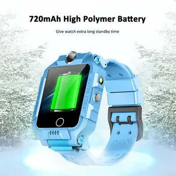 

1pc Fashion Smart T10-360 Frozen Watch Monitor Alarm Clock SOS Low Power Remote Shutdown Camera Flashlight Gravity Sensor Video