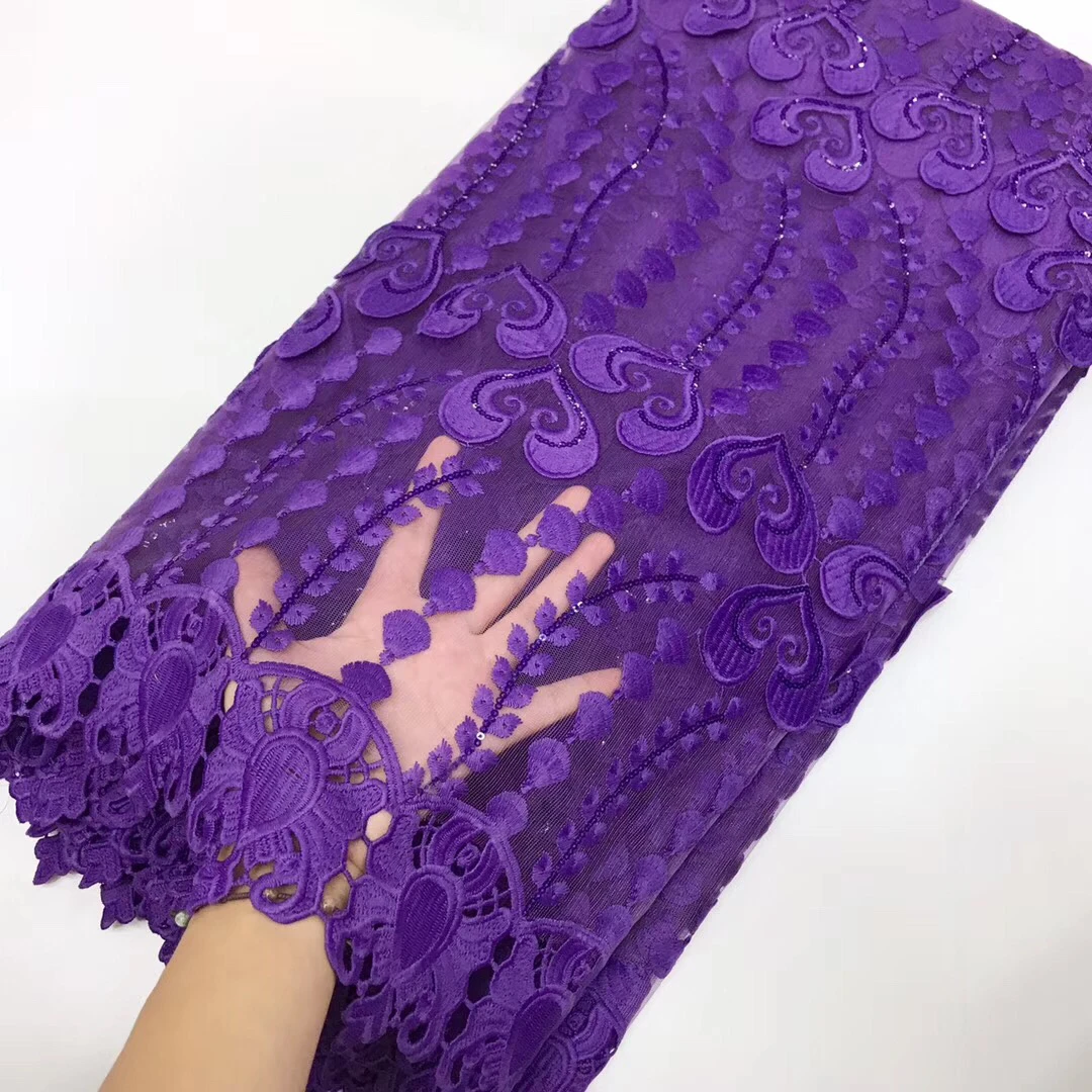 African Lace Fabric Swiss Voile Laces Fabrics High Quality Cotton Lace