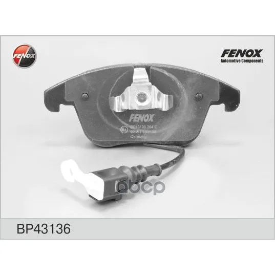 Колодка Тормозная Дисковая Fenox Bp43136 FENOX арт. BP43136