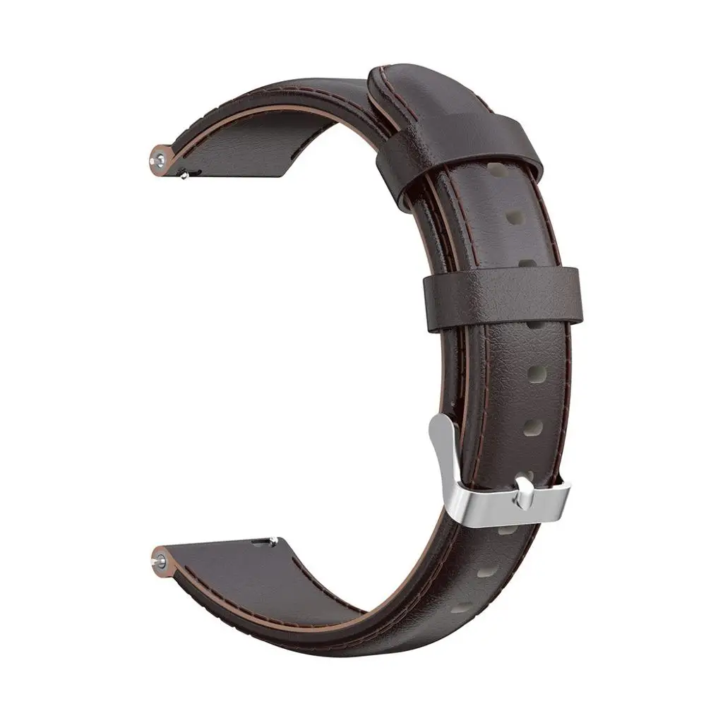 Кожаный ремешок для часов, пряжка, ремешок для запястья, ремешок для samsung Galaxy Active 2, умные часы, браслет, аксессуары, Active2, 20 мм#1010