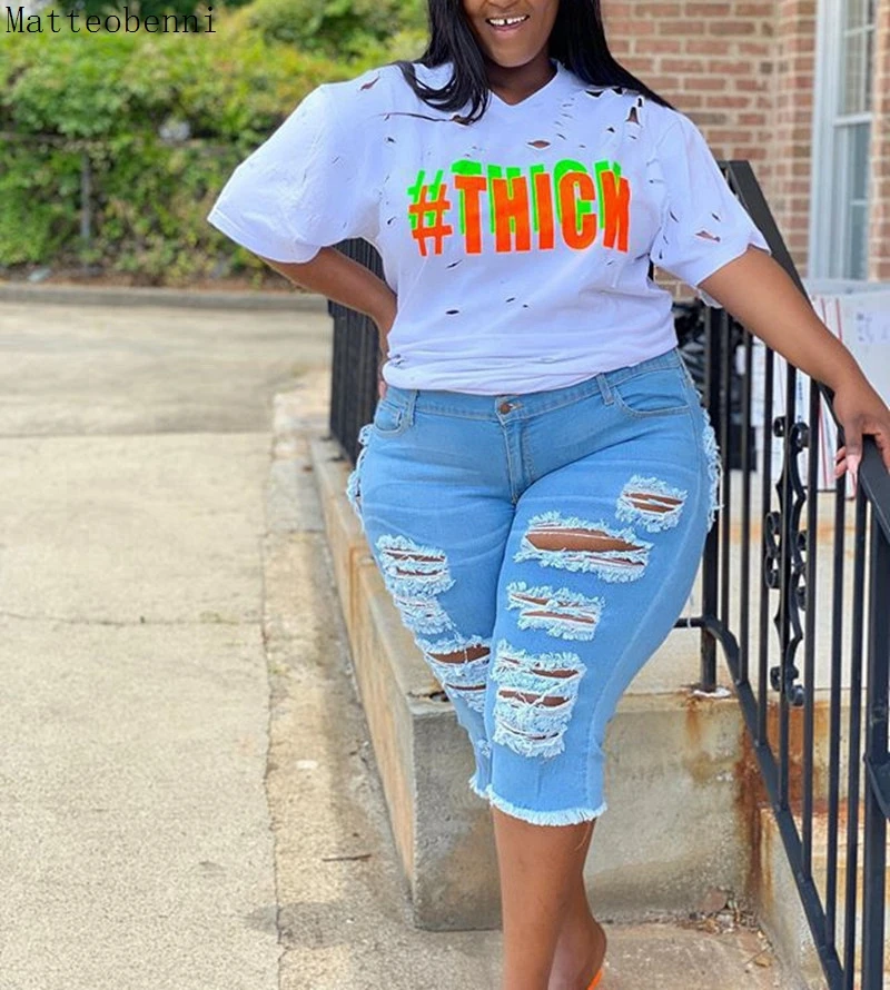 Sexy Ripped Calf Length Jeans For Women Denim Pencil Pants Mid Waist Stretch Boyfriend jeans Torn Jeggings Plus Size baggy jeans Sexy Ripped Calf Length Jeans For Women Denim Pencil Pants Mid Waist Stretch Boyfriend jeans Torn Jeggings Plus Size baggy jeans