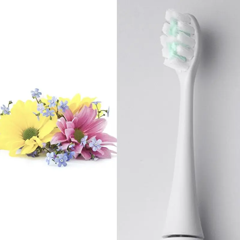SmartSonic+ Sonic vibration electric toothbrush head, Electric toothbrush replacement head for SmartSonic+ T3 T5 T6 T8 T10:white SmartSonic+ Sonic vibration electric toothbrush head, Electric toothbrush replacement head for SmartSonic+ T3 T5 T6 T8 T10:white